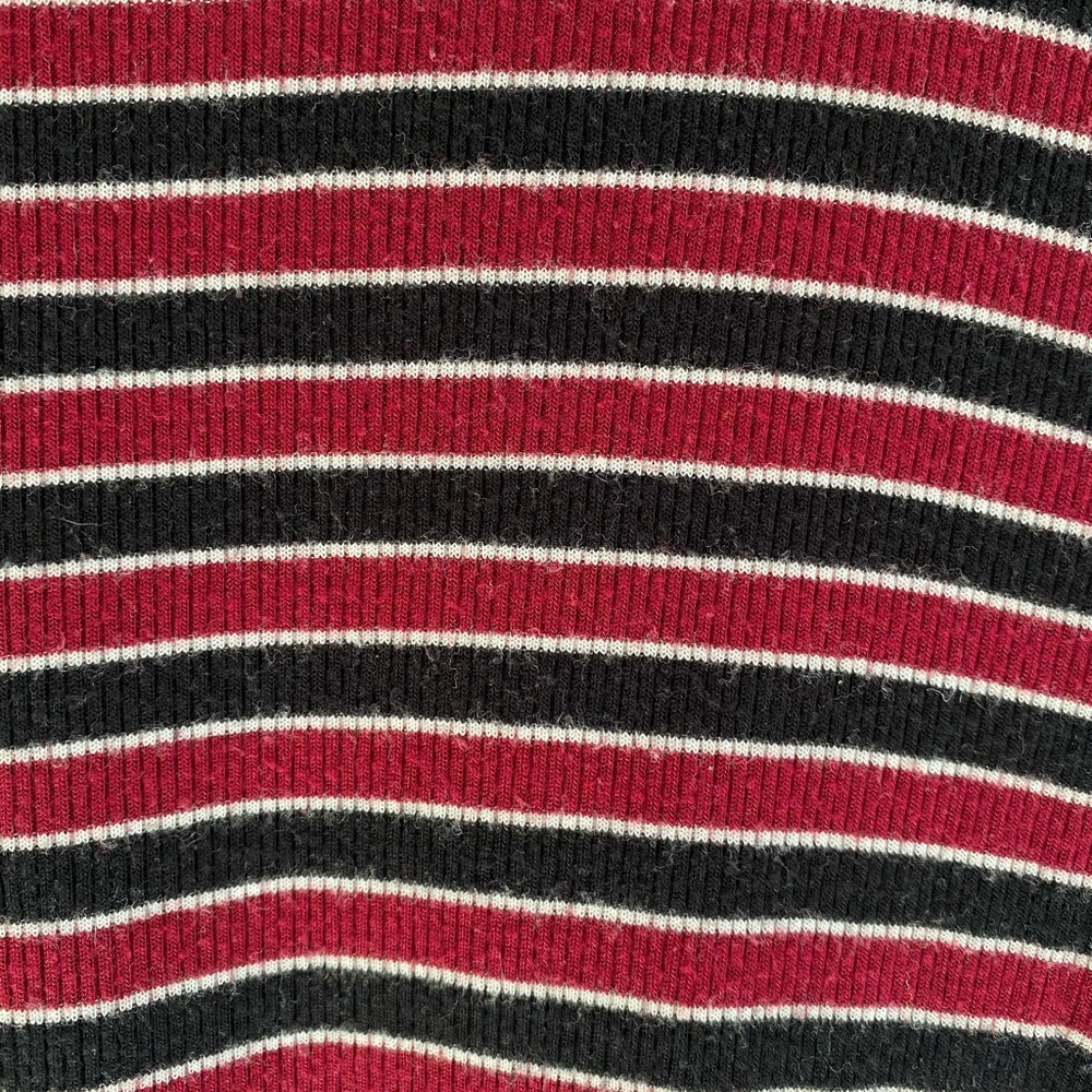 Striped Ribbed Top - Picture 3 of 4